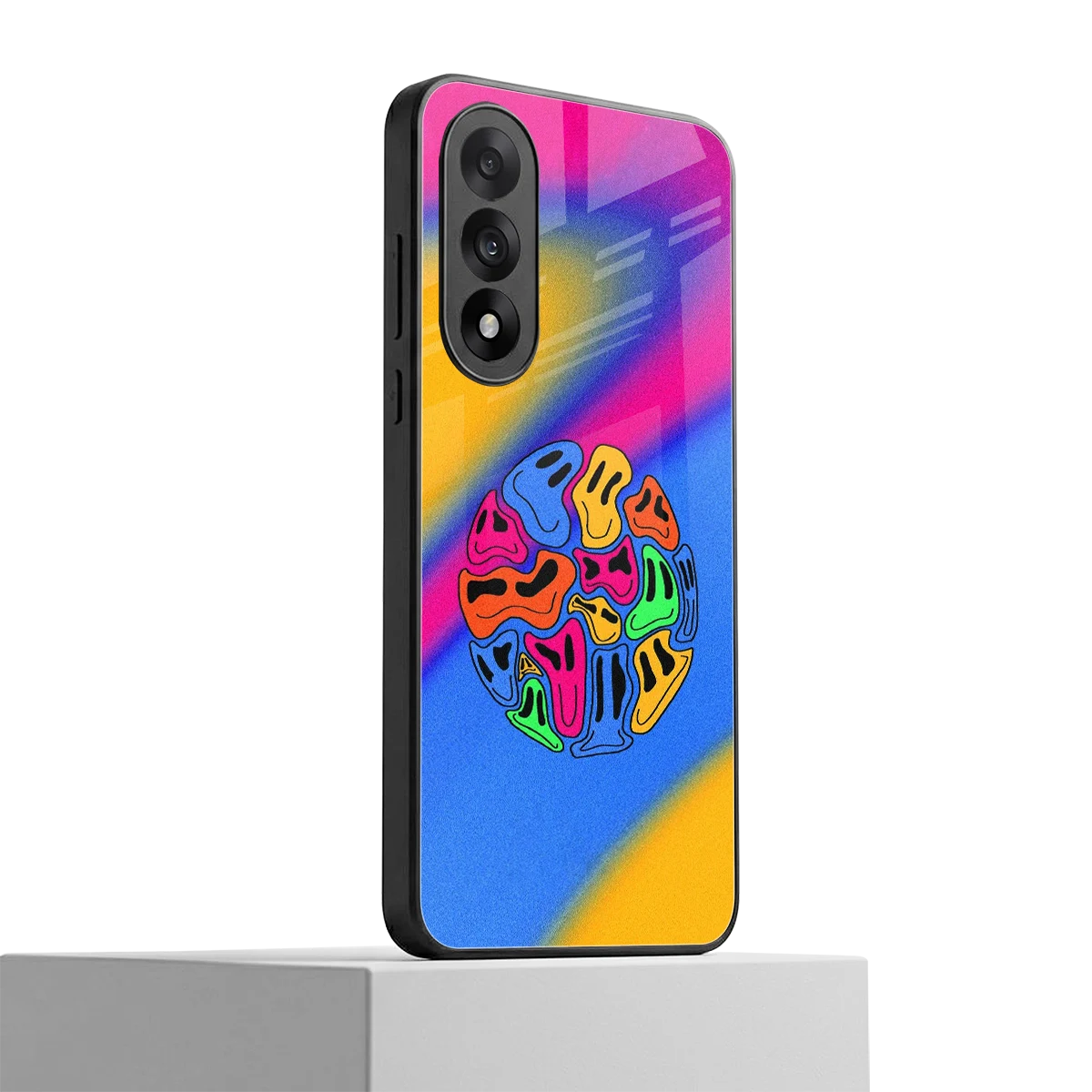 Melted Joy oneplus nord 5 mobile cover | shockproof glass phone case