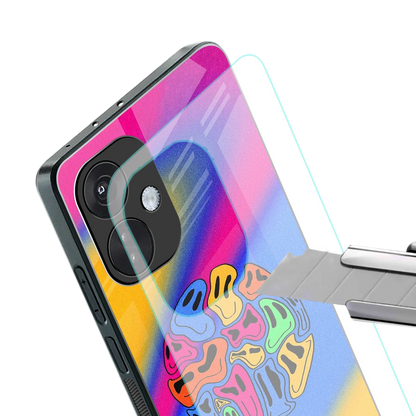 Melted Joy stylish phone case for oneplus nord ce 3 | glossy glass and slim fit