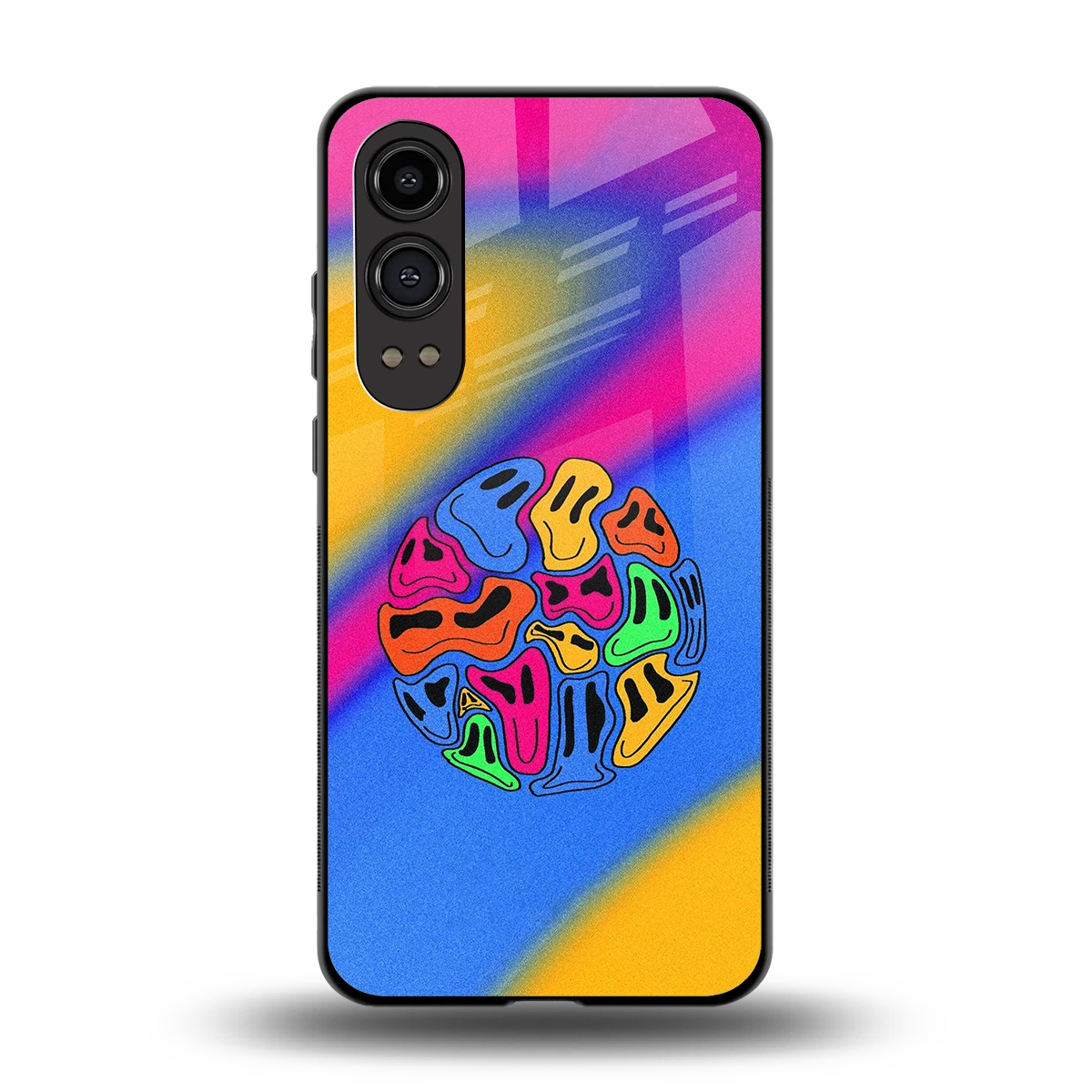 Melted Joy back phone cover | glass case for oneplus nord ce 4 lite