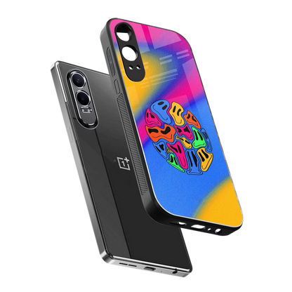 Melted Joy sleek oneplus nord ce 4 lite cover with tempered glass back and TPU edges