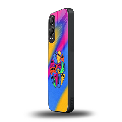 Melted Joy oneplus nord ce 4 lite mobile cover | shockproof glass phone case