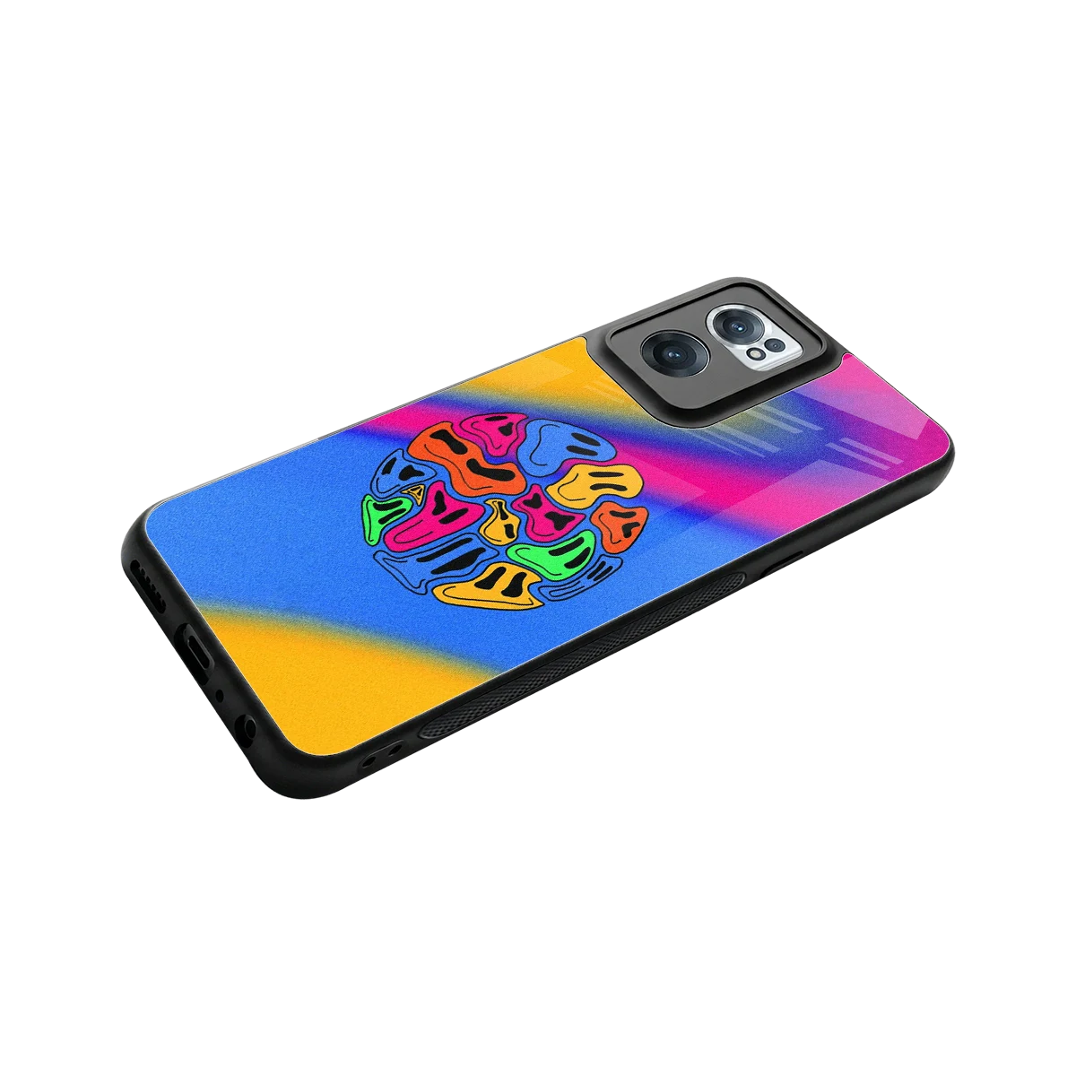 Melted Joy stylish phone case for oneplus nord ce 2 | glossy glass and slim fit