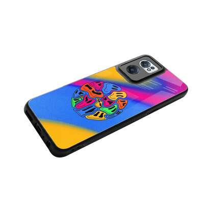 Melted Joy stylish phone case for oneplus nord ce 2 | glossy glass and slim fit