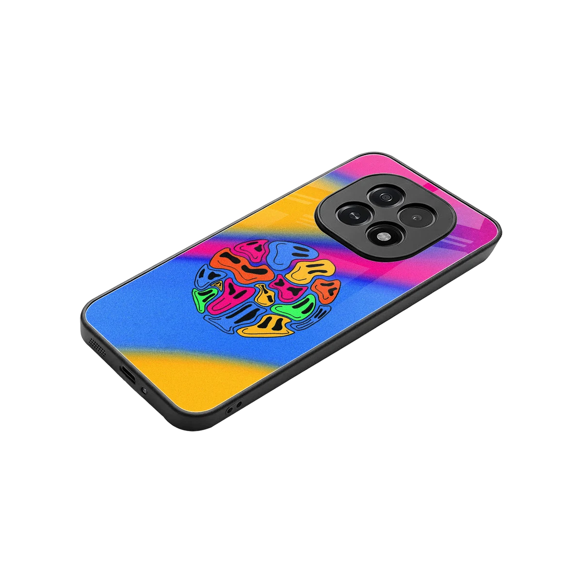 Melted Joy stylish phone case for oppo f29 5g | glossy glass and slim fit