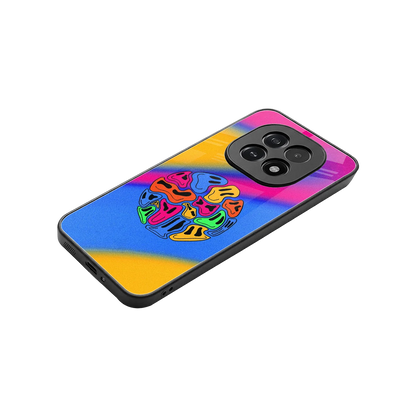 Melted Joy stylish phone case for oppo f29 5g | glossy glass and slim fit