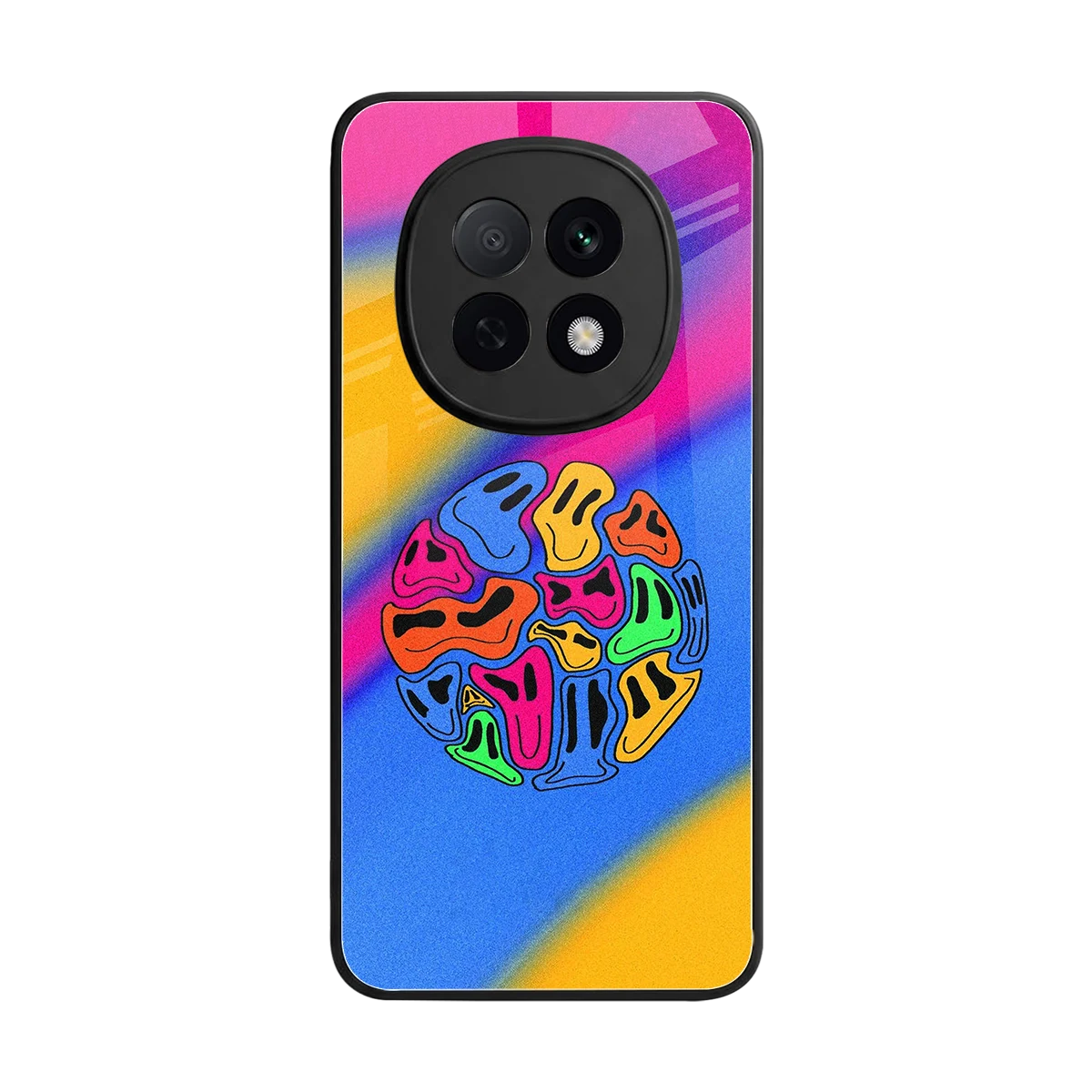 Melted Joy back phone cover | glass case for oppo f29 pro 5g