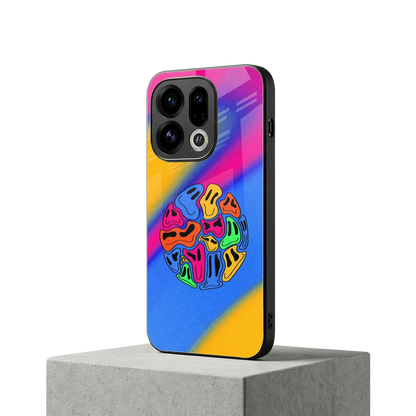 Melted Joy oppo find x9 mobile cover | shockproof glass phone case