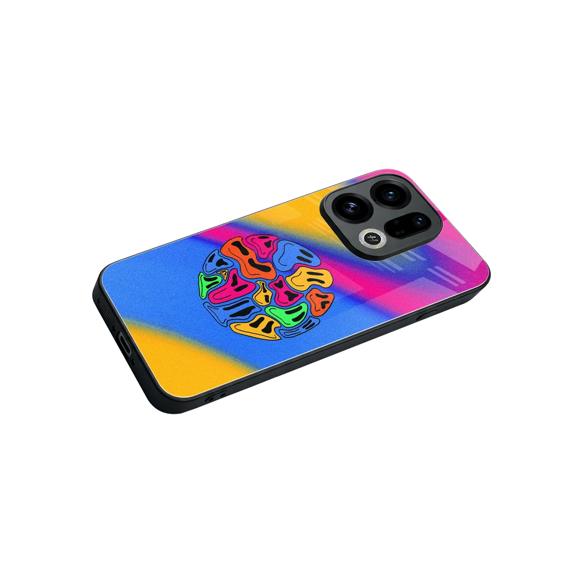 Melted Joy stylish phone case for oppo find x9 | glossy glass and slim fit