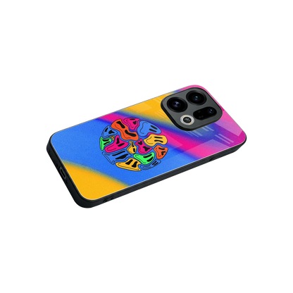 Melted Joy stylish phone case for oppo find x9 | glossy glass and slim fit