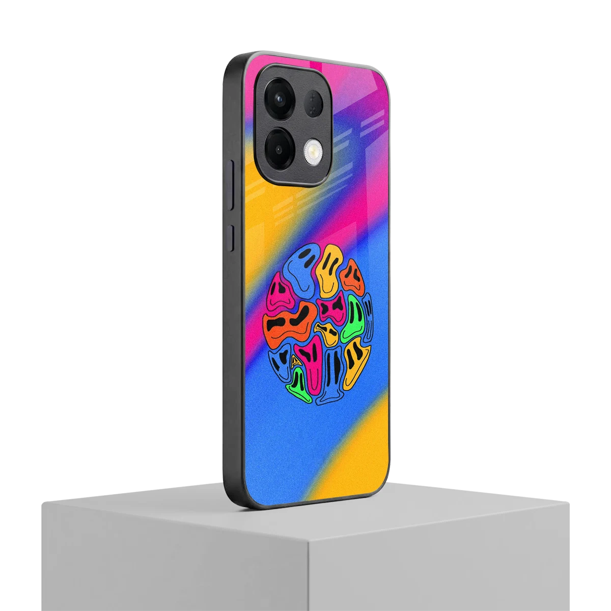 Melted Joy oppo k13 5g mobile cover | shockproof glass phone case