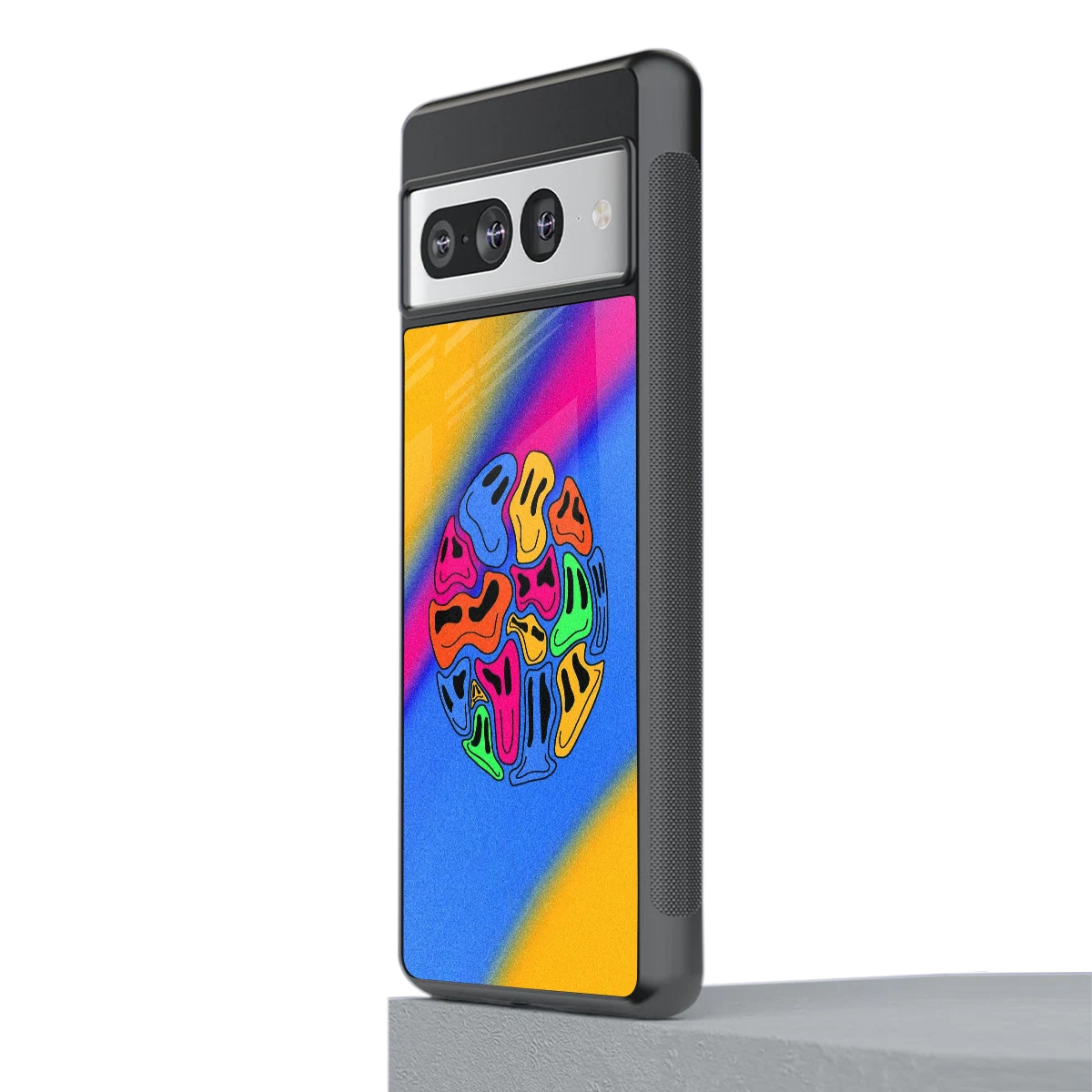 Melted Joy stylish phone case for google pixel 7 pro | glossy glass and slim fit