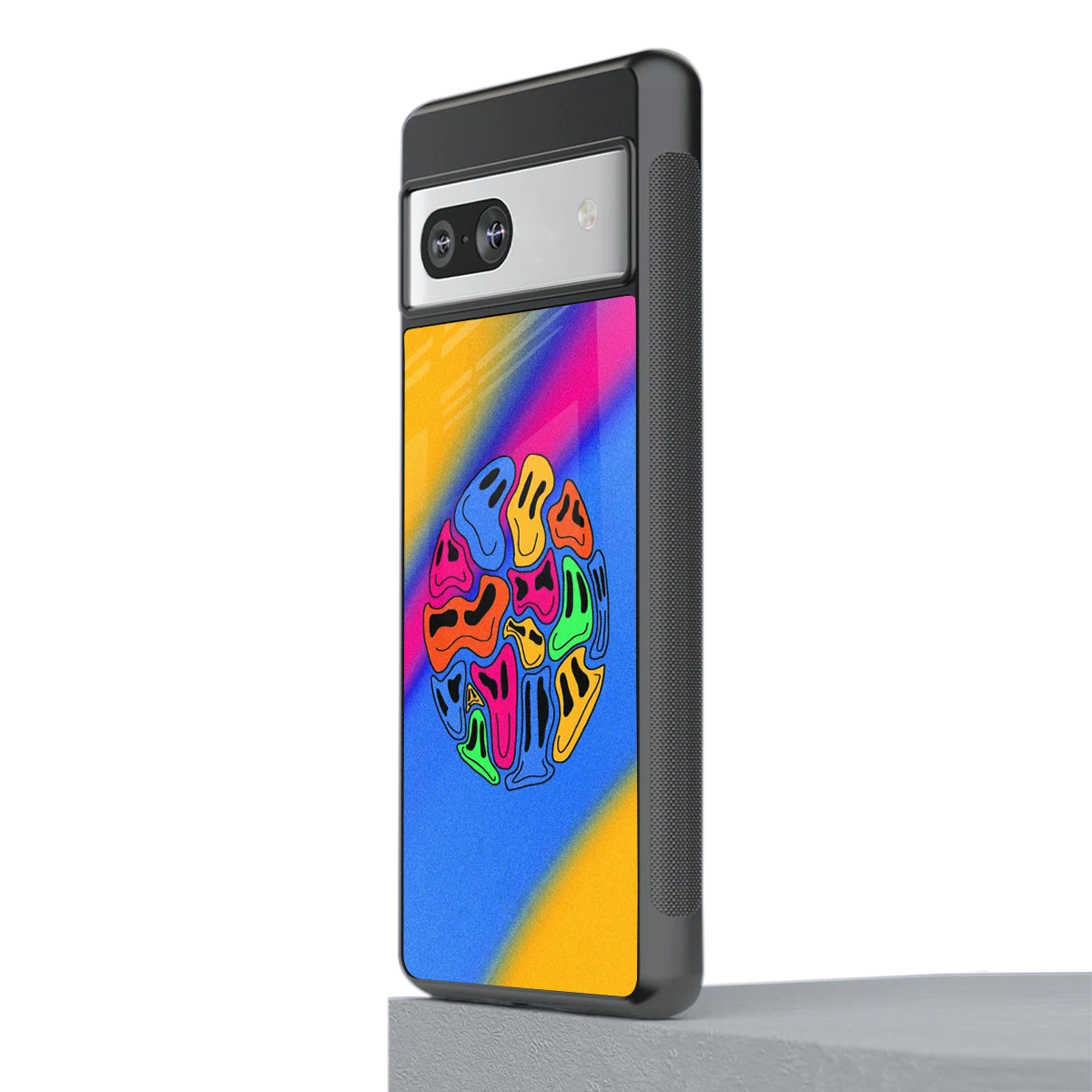 Melted Joy stylish phone case for google pixel 7 | glossy glass and slim fit