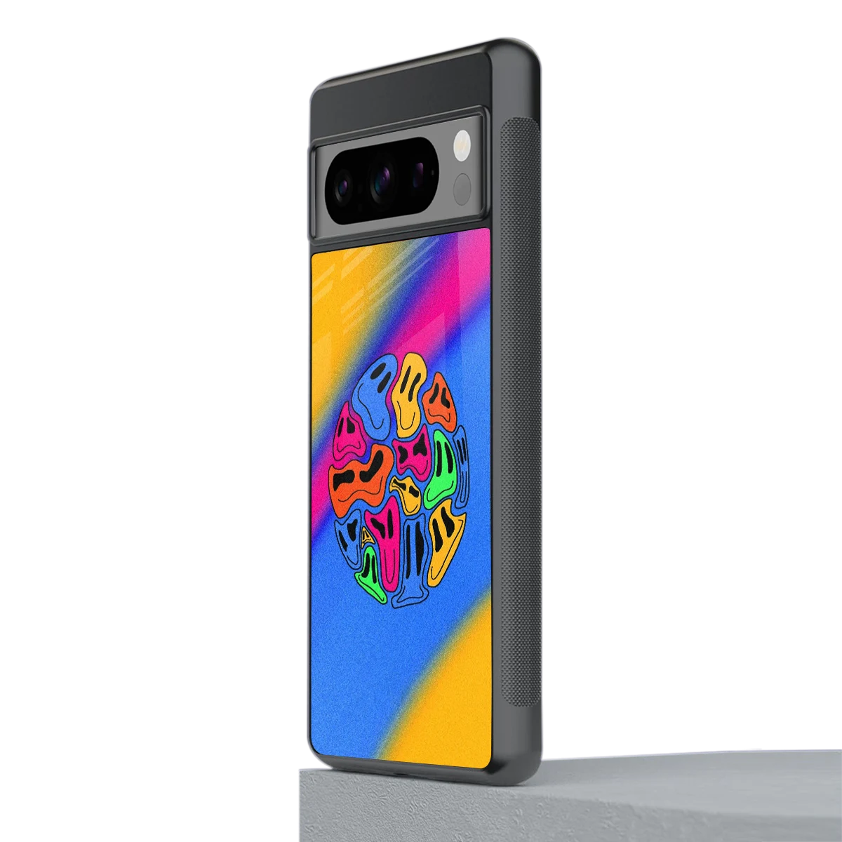 Melted Joy stylish phone case for google pixel 8 pro | glossy glass and slim fit