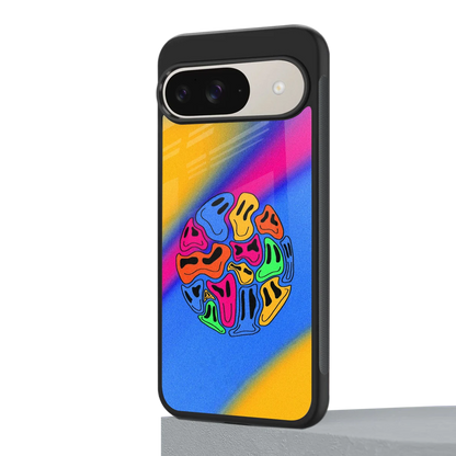 Melted Joy google pixel 9 mobile cover | shockproof glass phone case