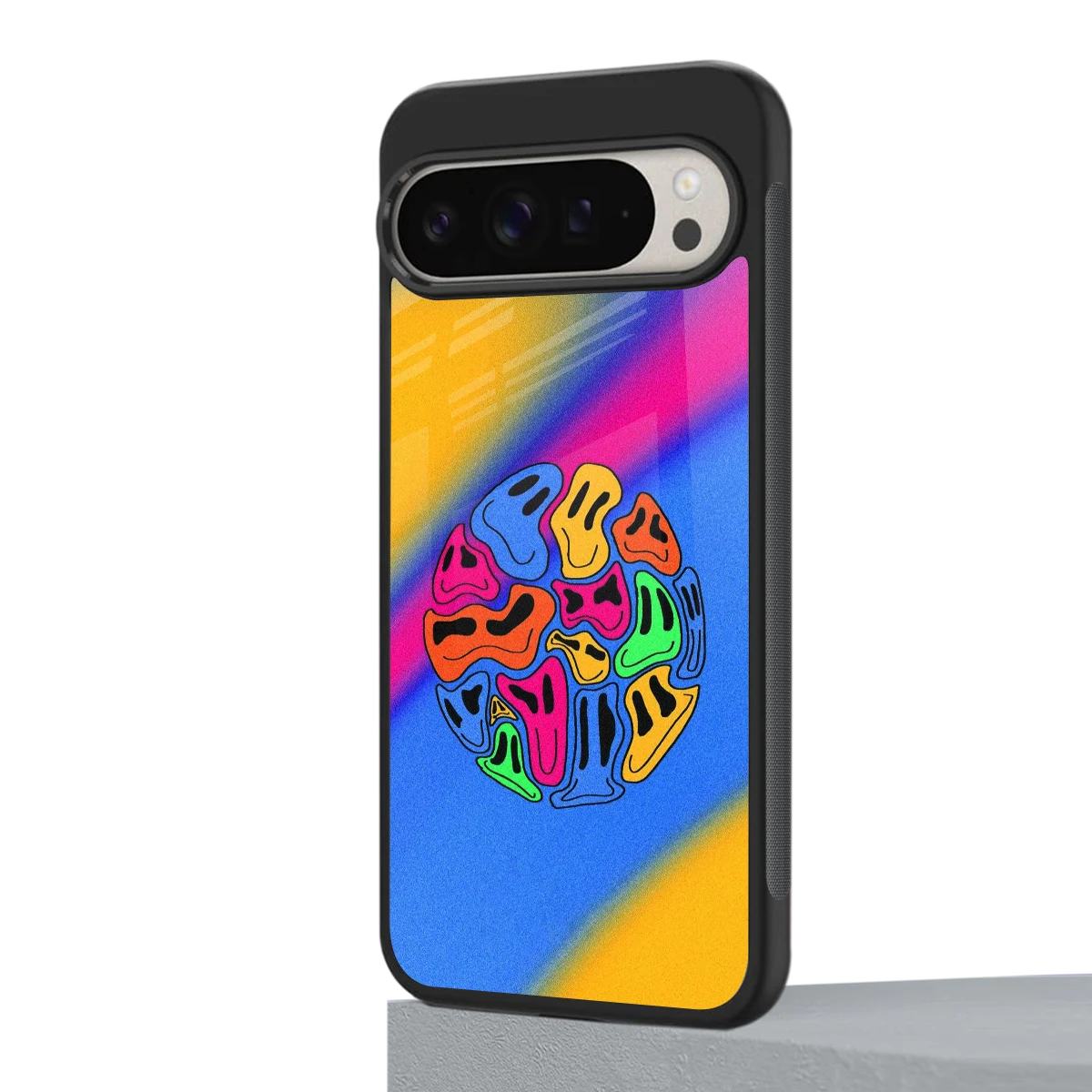 Melted Joy google pixel 9 pro mobile cover | shockproof glass phone case