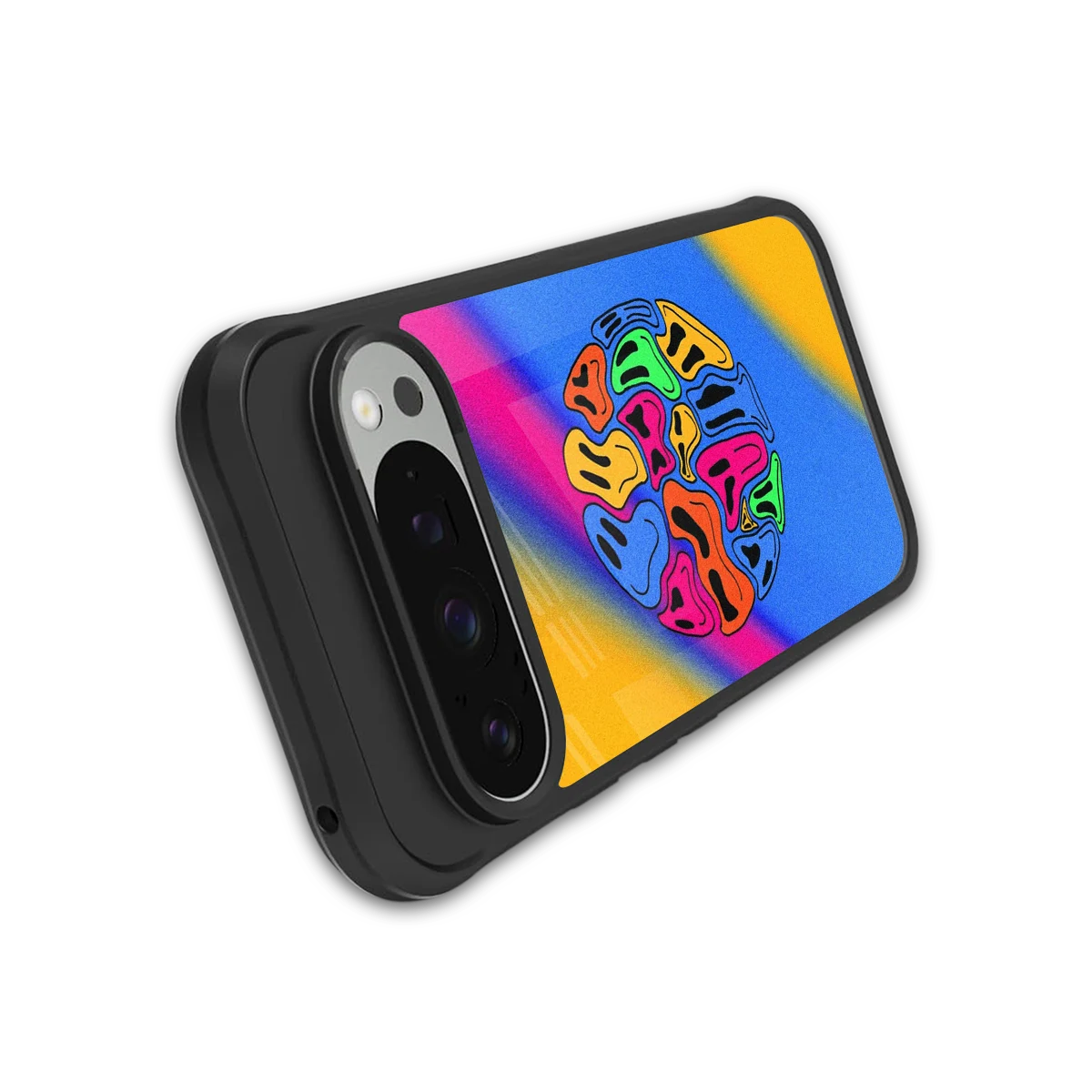 Melted Joy stylish phone case for google pixel 9 pro | glossy glass and slim fit