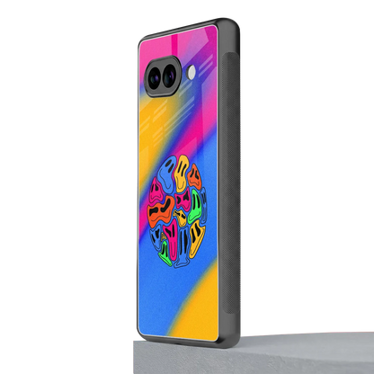 Melted Joy google pixel 10a mobile cover | shockproof glass phone case