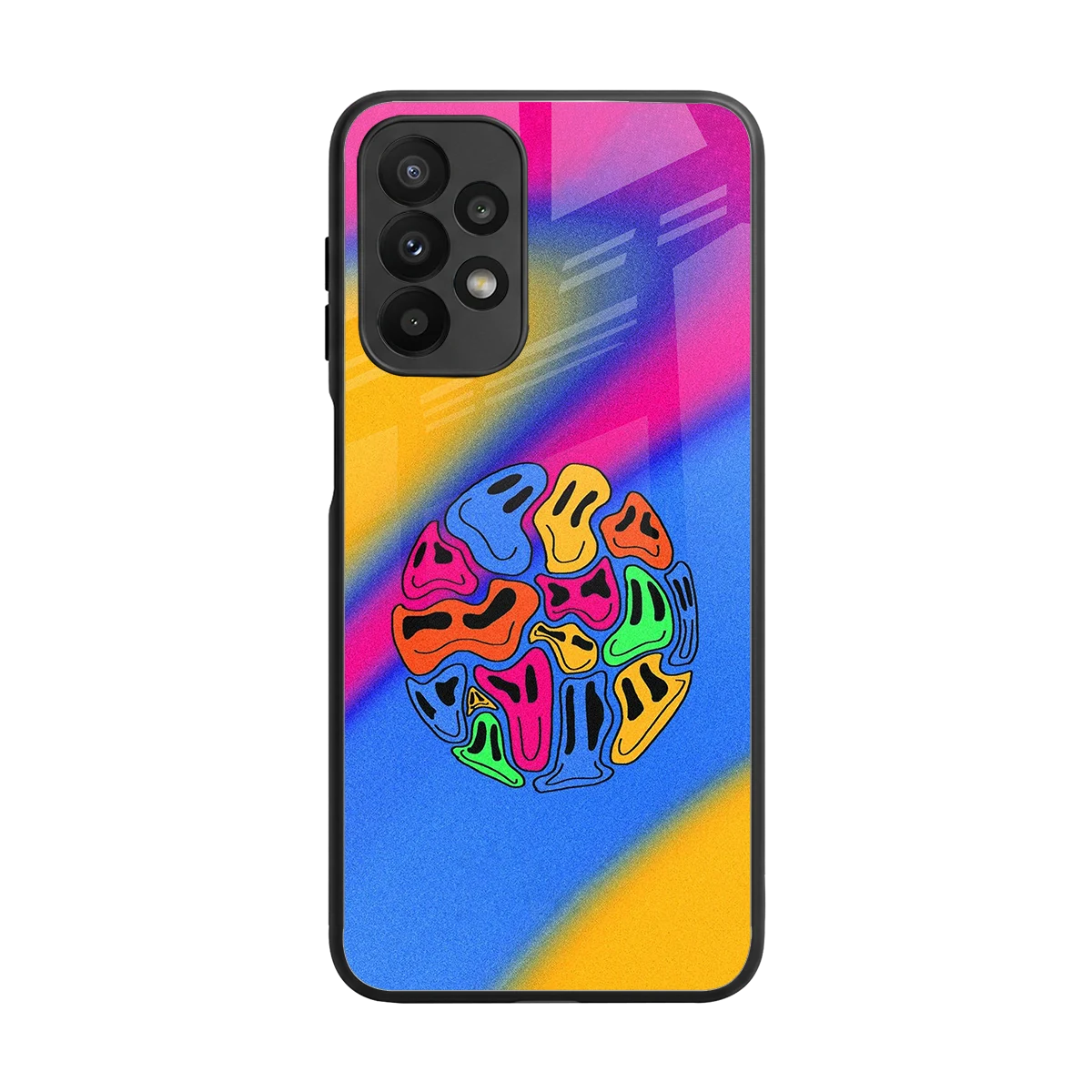 Melted Joy back phone cover | glass case for samsung galaxy a23