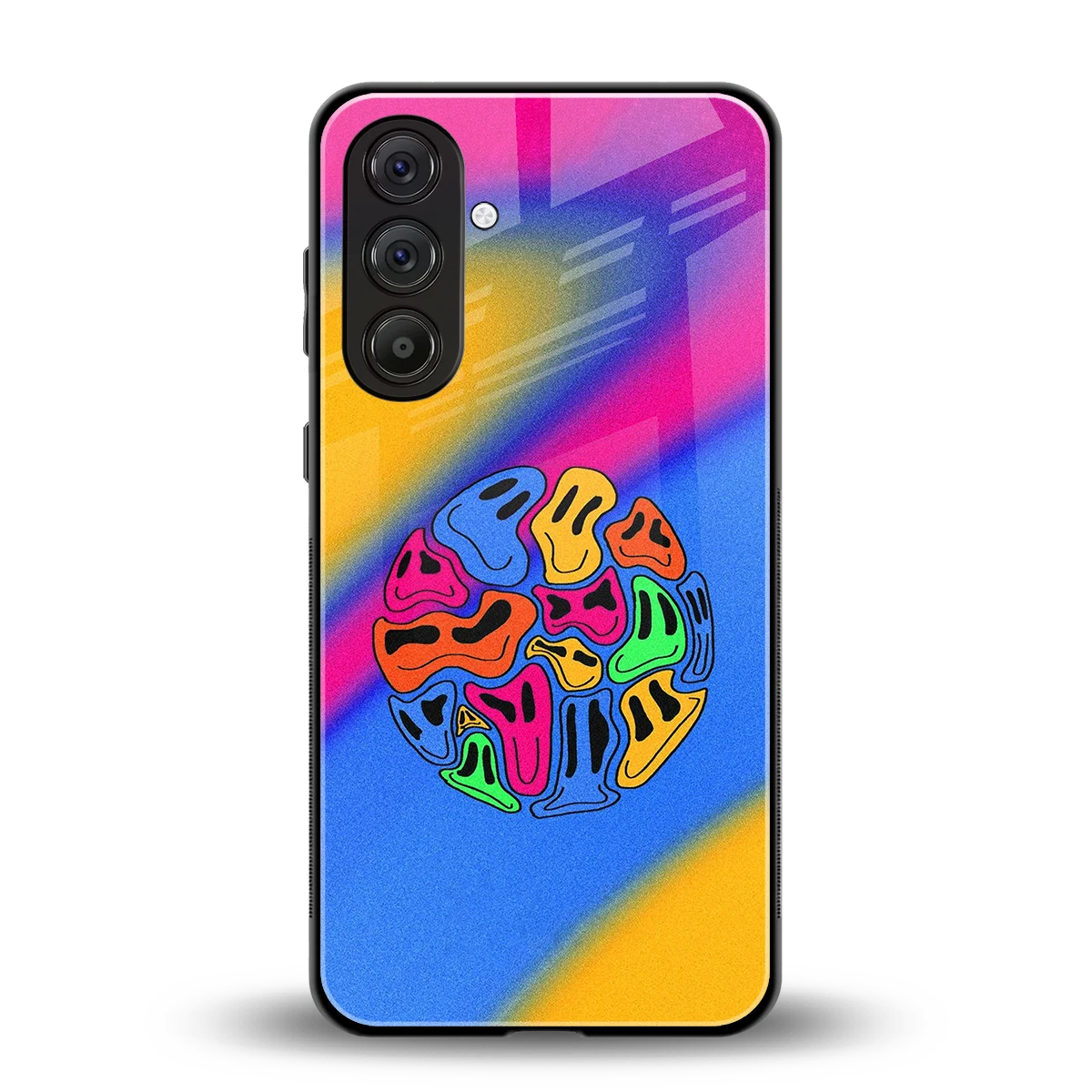 Melted Joy back phone cover | glass case for samsung galaxy a37 5g