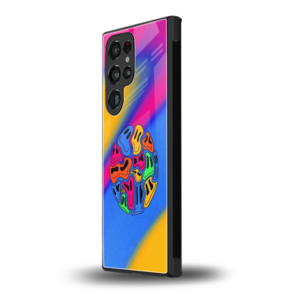 Melted Joy samsung galaxy s23 ultra mobile cover | shockproof glass phone case