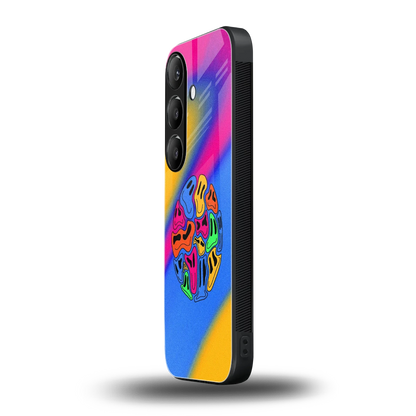 Melted Joy samsung galaxy s25 plus mobile cover | shockproof glass phone case