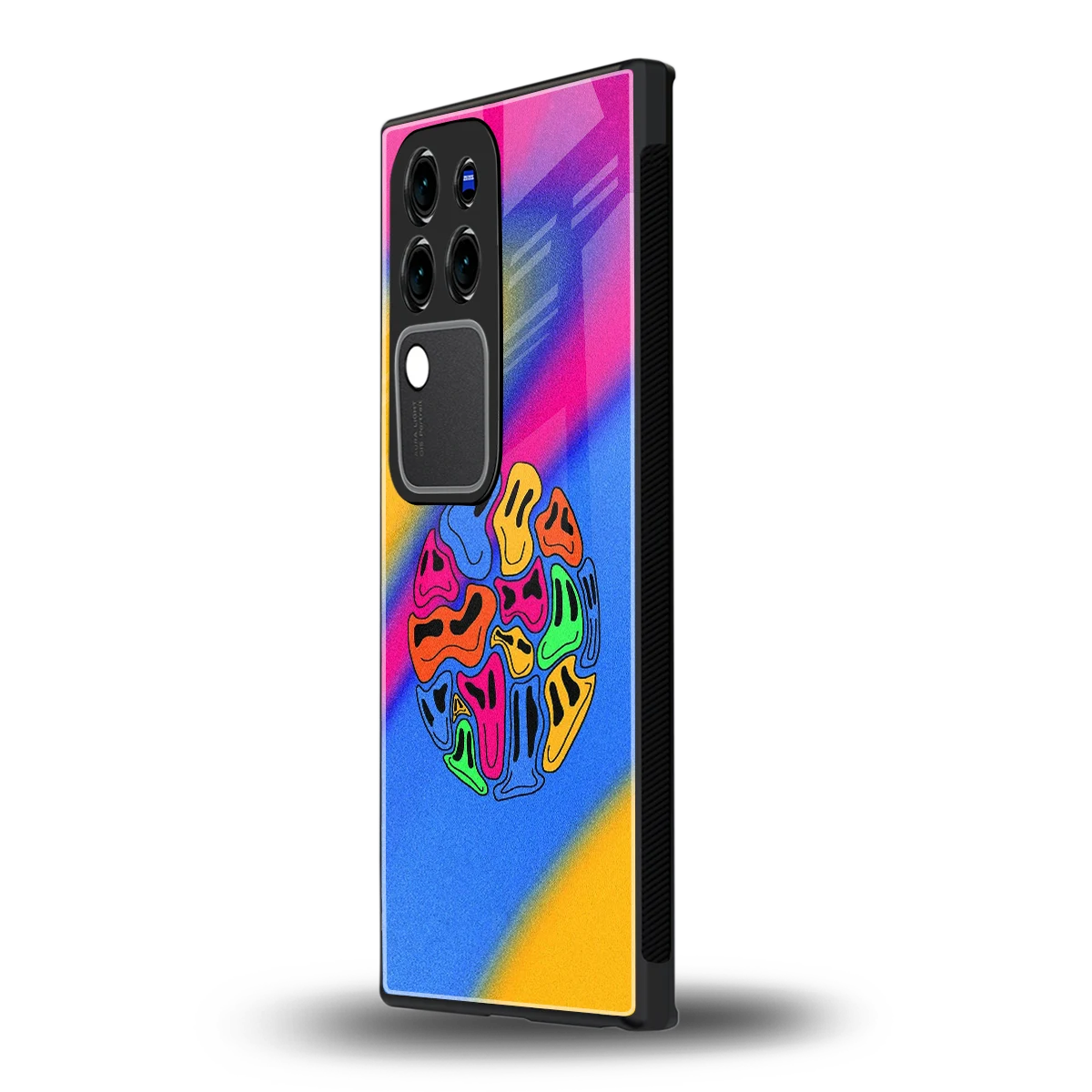 Melted Joyvivo v30 pro mobile cover | shockproof glass phone case
