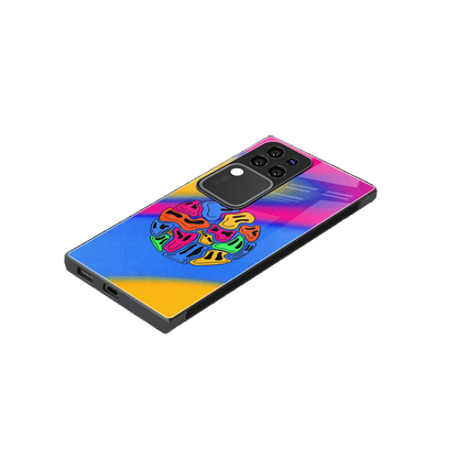 Melted Joy stylish phone case forvivo v30 pro | glossy glass and slim fit