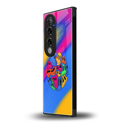 Melted Joy vivo v40 pro mobile cover | shockproof glass phone case