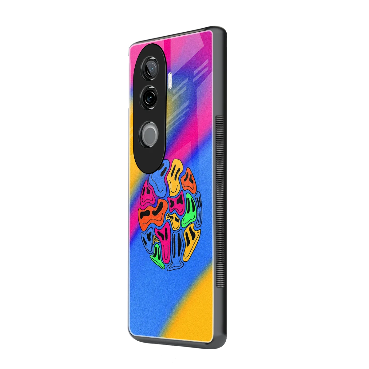 Melted Joy vivo v40e mobile cover | shockproof glass phone case