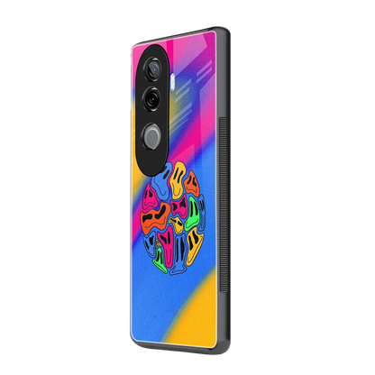 Melted Joy vivo v40e mobile cover | shockproof glass phone case