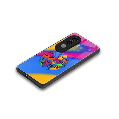 Melted Joy stylish phone case for vivo v40e | glossy glass and slim fit