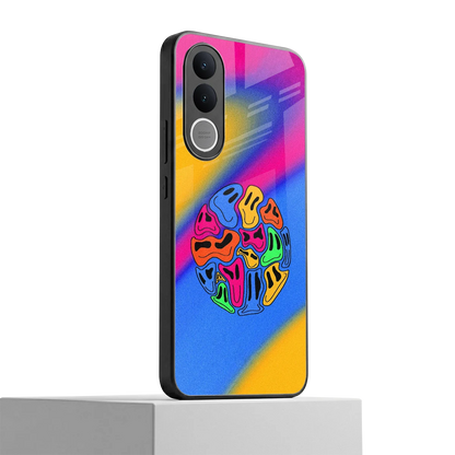 Melted Joy vivo v70 fe mobile cover | shockproof glass phone case