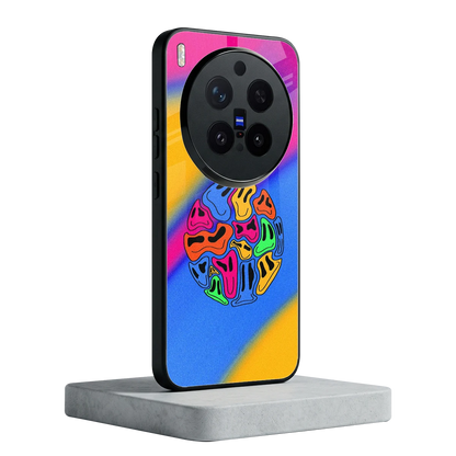Melted Joy vivo x300 pro mobile cover | shockproof glass phone case