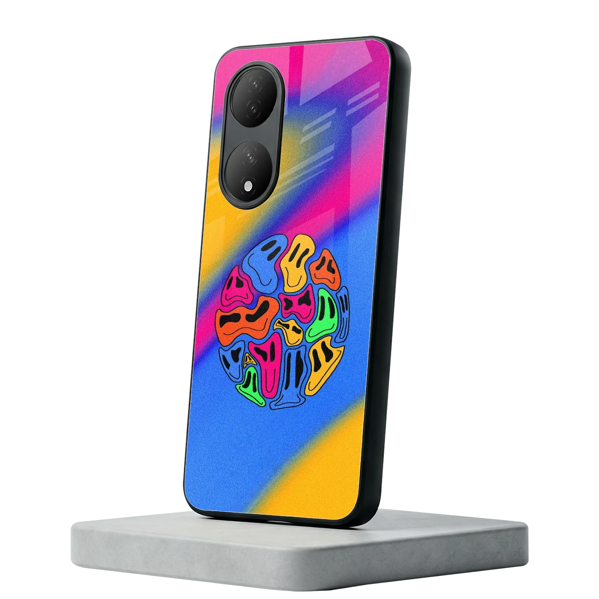 Melted Joy Vivo-y100 mobile cover | shockproof glass phone case
