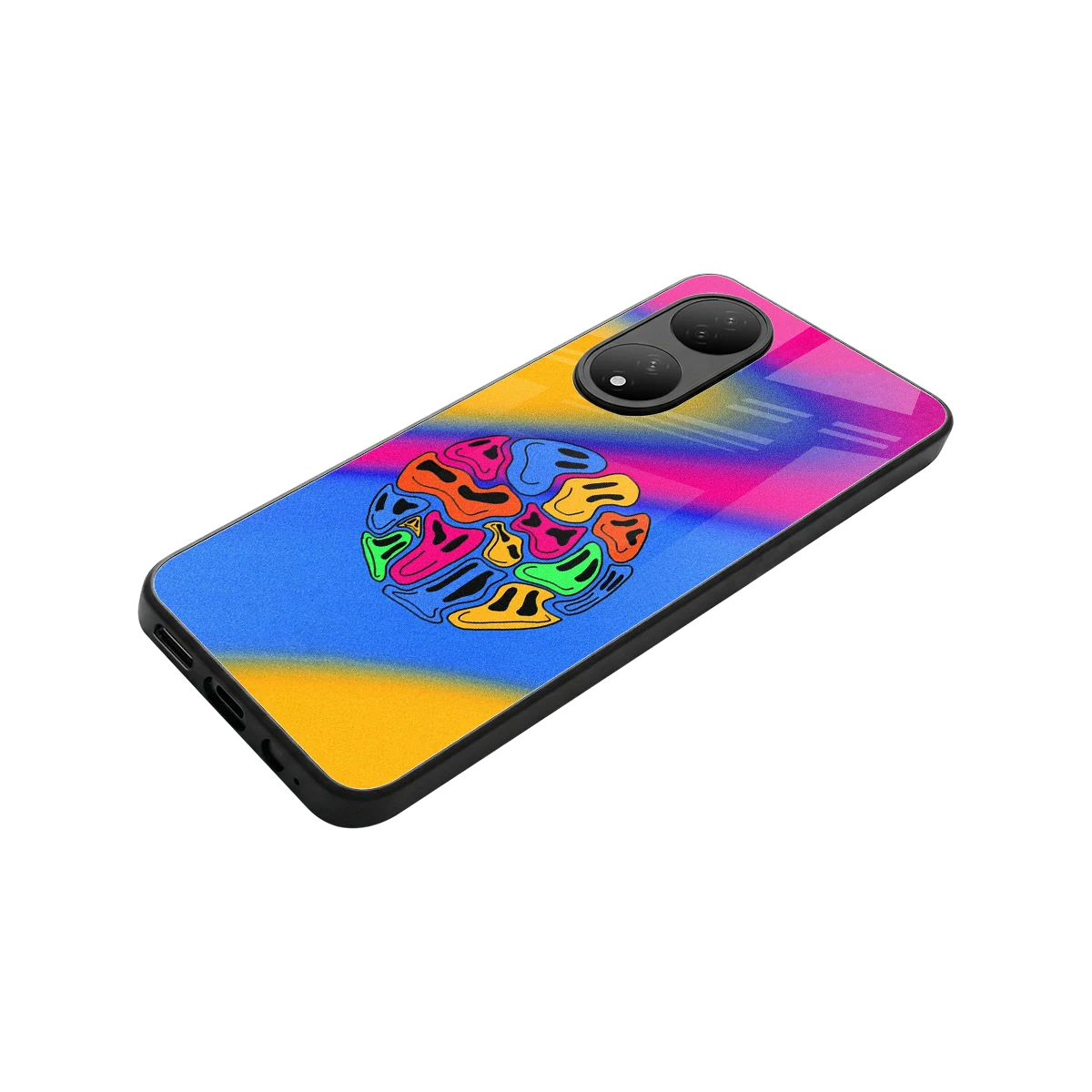 Melted Joy stylish phone case for Vivo-y100 | glossy glass and slim fit