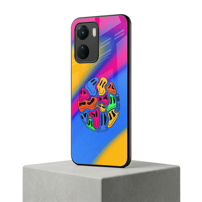 Melted Joy vivo y16 mobile cover | shockproof glass phone case