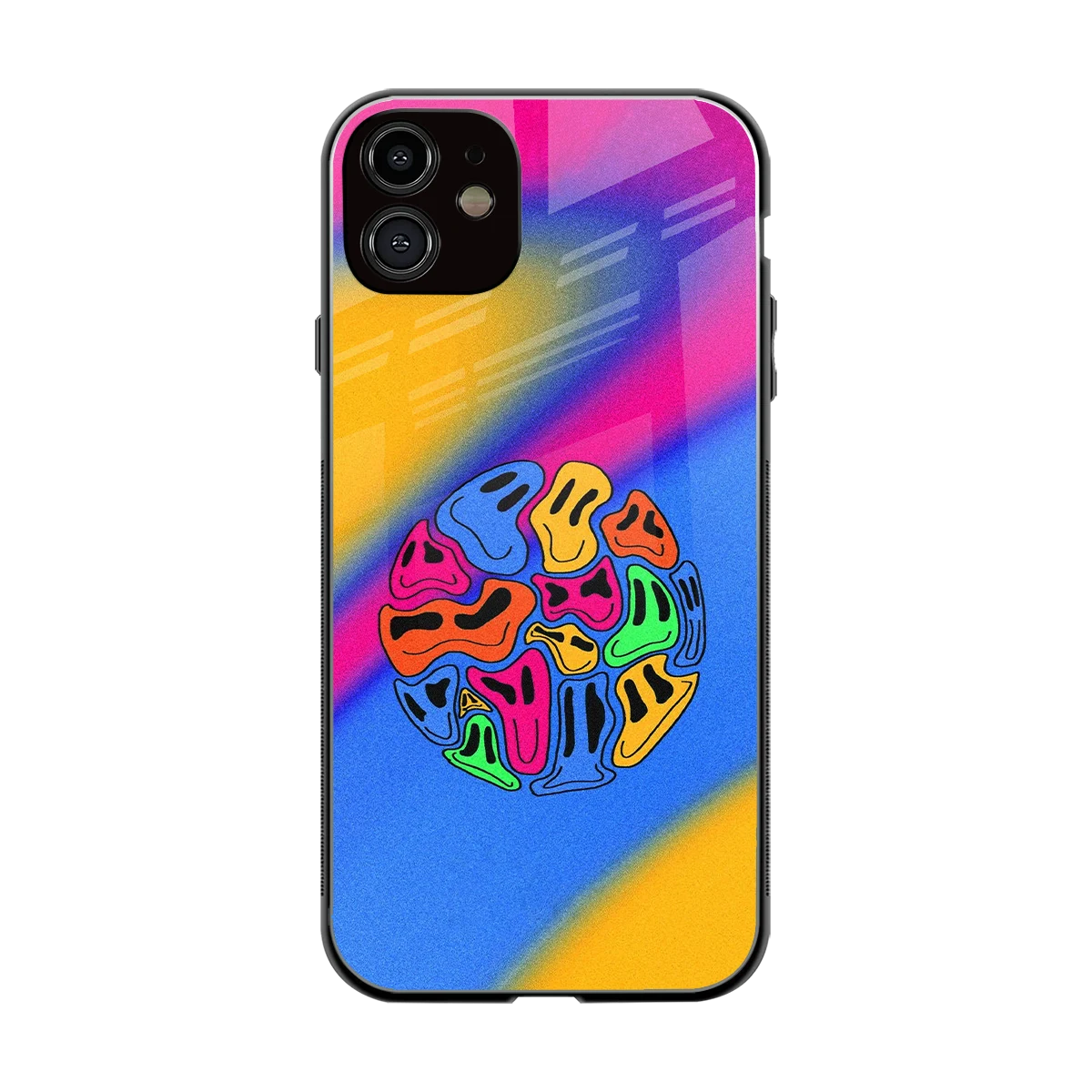 Melted Joy back phone cover | glass case for iphone 11