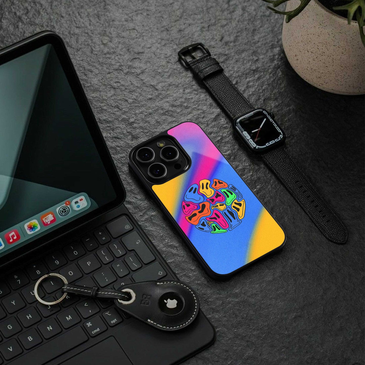 Melted Joy Phone Case for Iphone 16 | Glass Case