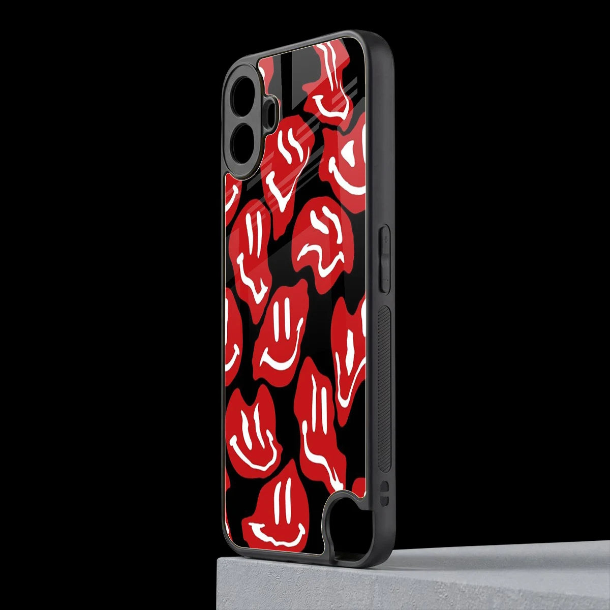 Melting Smiley cmf nothing phone 1 mobile cover | shockproof glass phone case