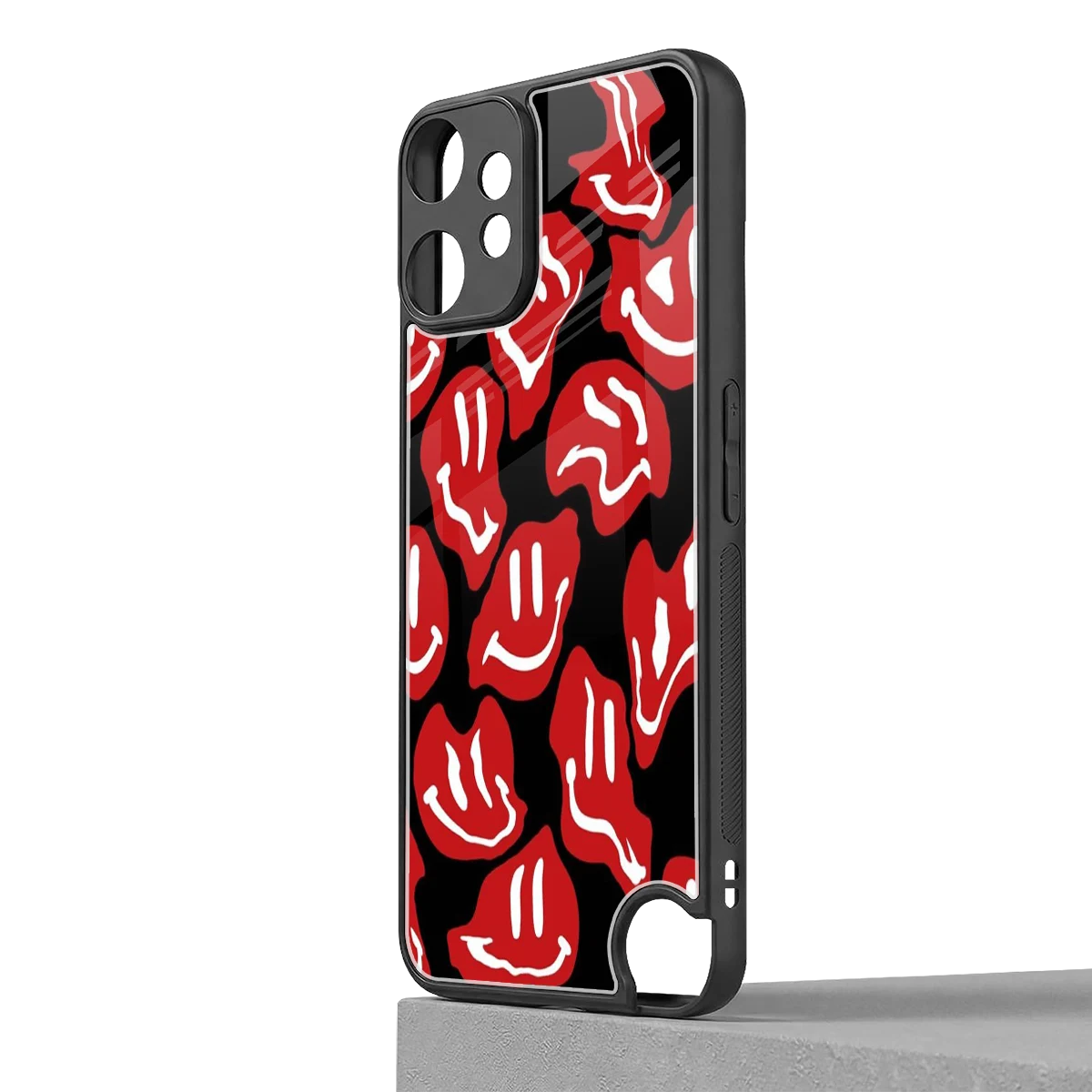Melting Smiley cmf nothing phone 2 pro mobile cover | shockproof glass phone case