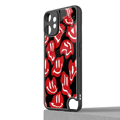 Melting Smiley cmf nothing phone 2 pro mobile cover | shockproof glass phone case