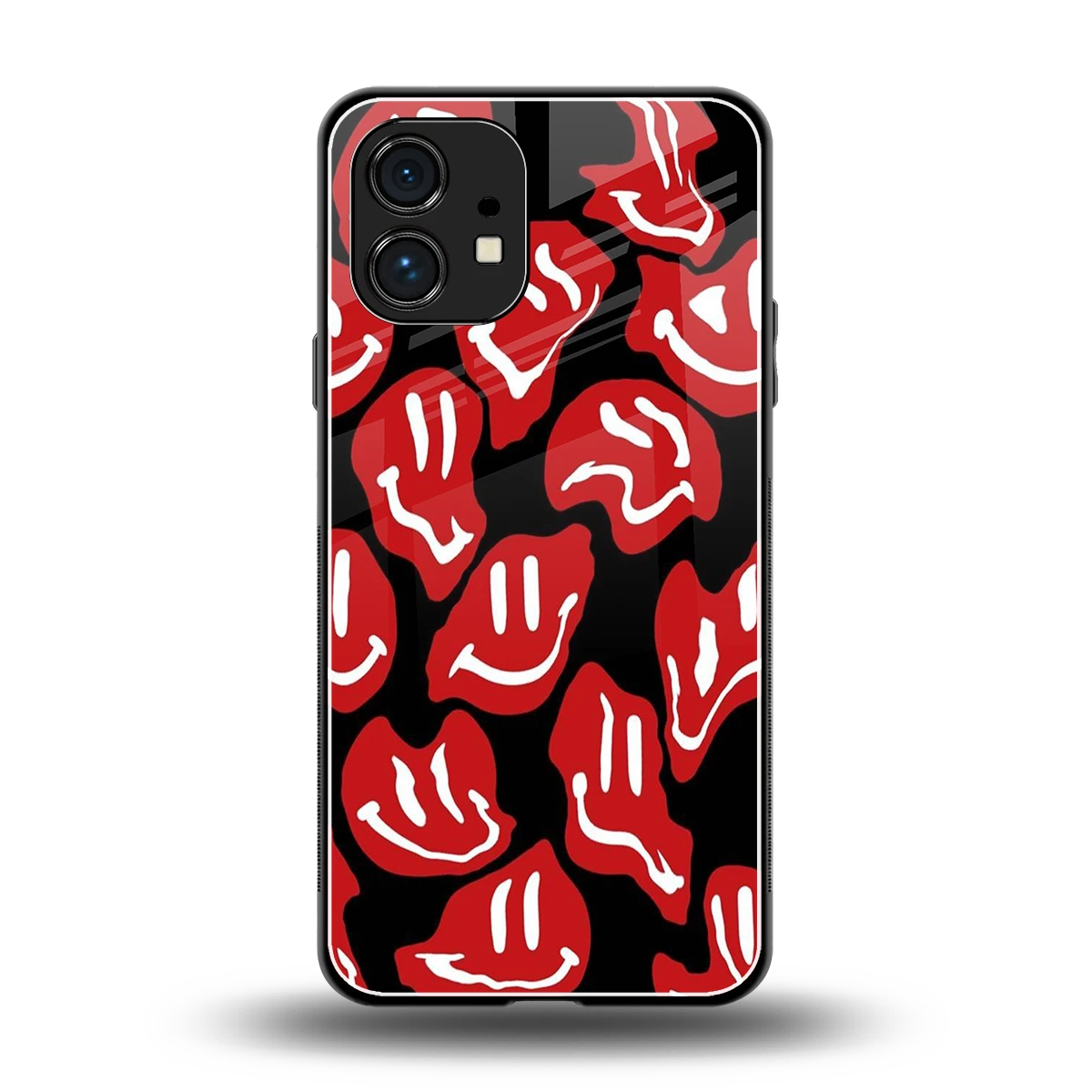Melting Smiley back phone cover | glass case for nothing phone 1