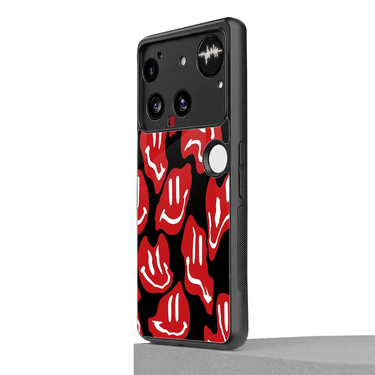 Melting Smiley nothing phone 3 mobile cover | shockproof glass phone case
