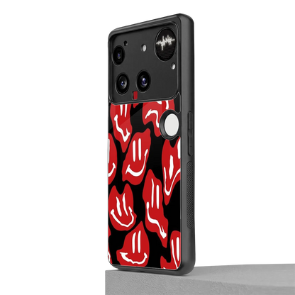 Melting Smiley nothing phone 3 mobile cover | shockproof glass phone case
