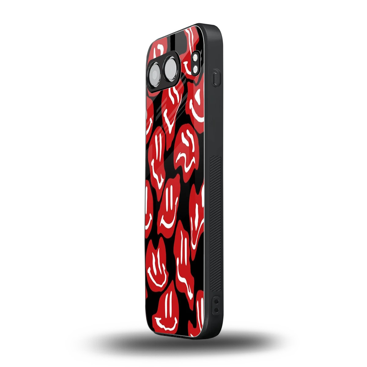 Melting Smiley oneplus nord 4 mobile cover | shockproof glass phone case