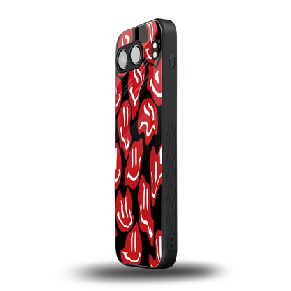 Melting Smiley oneplus nord 4 mobile cover | shockproof glass phone case