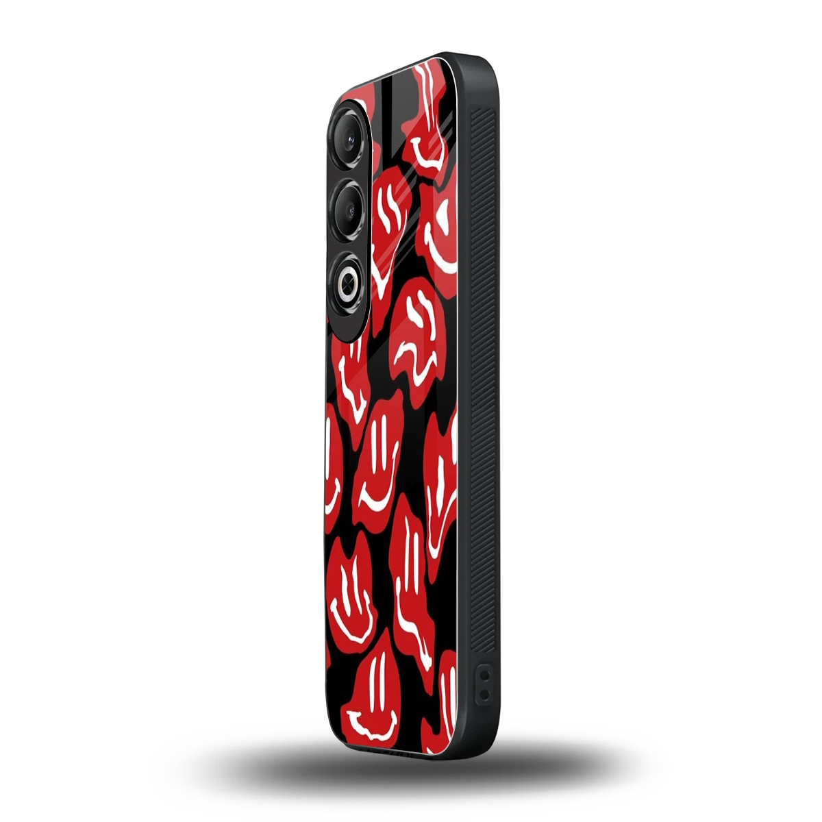 Melting Smiley oneplus nord ce 4 mobile cover | shockproof glass phone case