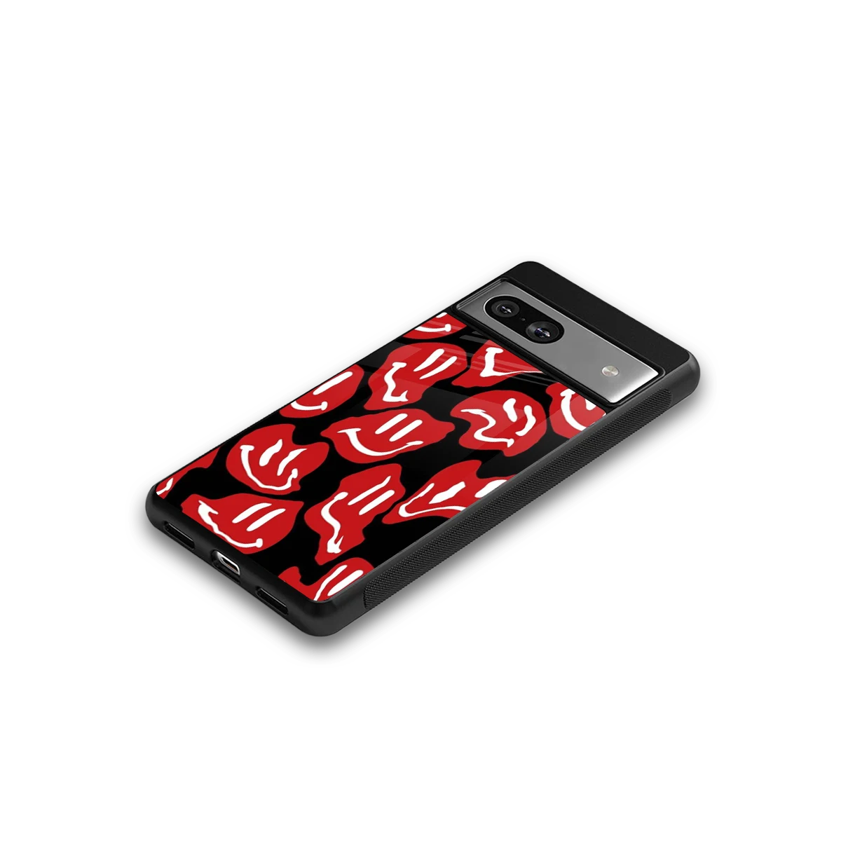 Melting Smiley google pixel 7a mobile cover | shockproof glass phone case