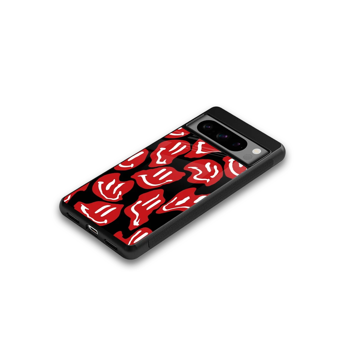 Melting Smiley google pixel 8 pro mobile cover | shockproof glass phone case