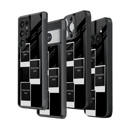 Polaroid Personalised Glass Phone Case